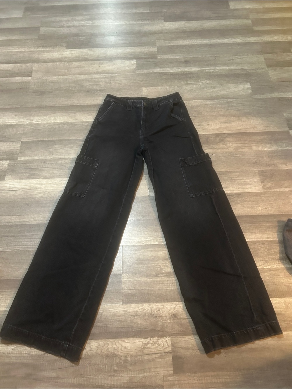 American Eagle Outfitters Super High Rise Baggy Wide Leg Size 6